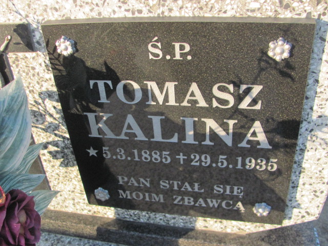 Tomasz Kalina 1876 Drawsko - Grobonet - Wyszukiwarka osób pochowanych