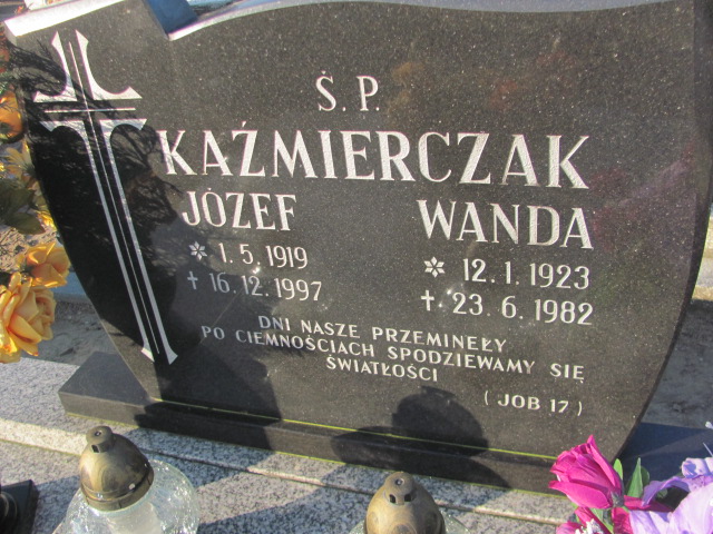 Józef Kaźmierczak 1919 Drawsko - Grobonet - Wyszukiwarka osób pochowanych