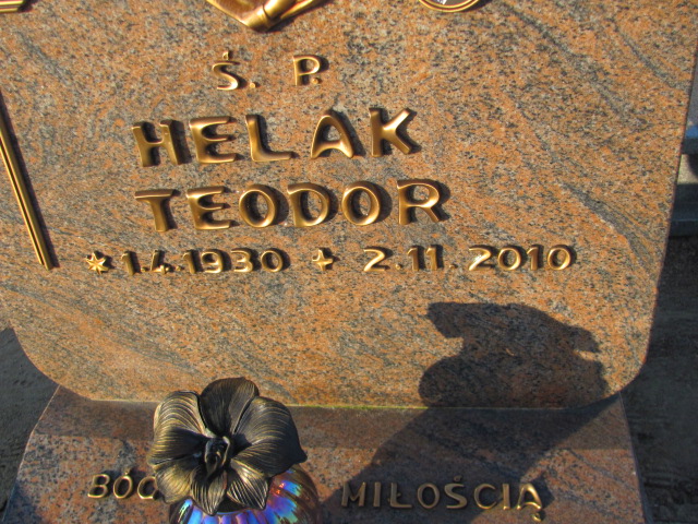 Teodor Helak 1930 Drawsko - Grobonet - Wyszukiwarka osób pochowanych