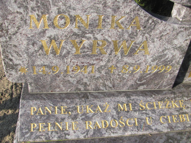 Monika Wyrwa 1941 Drawsko - Grobonet - Wyszukiwarka osób pochowanych