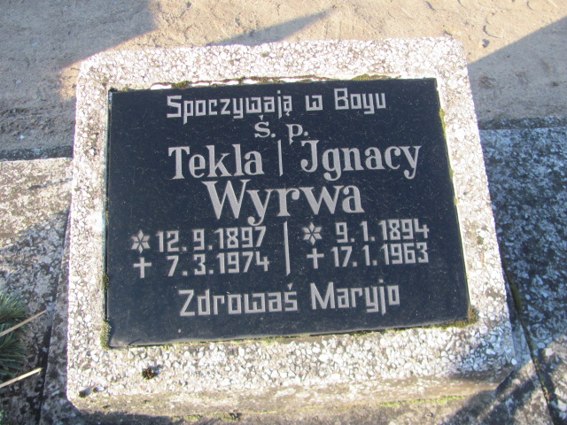 Ignacy Wyrwa 1894 Drawsko - Grobonet - Wyszukiwarka osób pochowanych