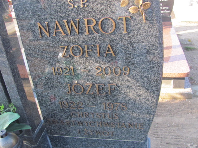 Zofia Łucja Nawrot 1921 Drawsko - Grobonet - Wyszukiwarka osób pochowanych