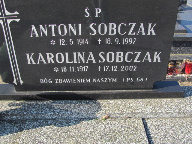 Karolina Sobczak 1917 Drawsko - Grobonet - Wyszukiwarka osób pochowanych