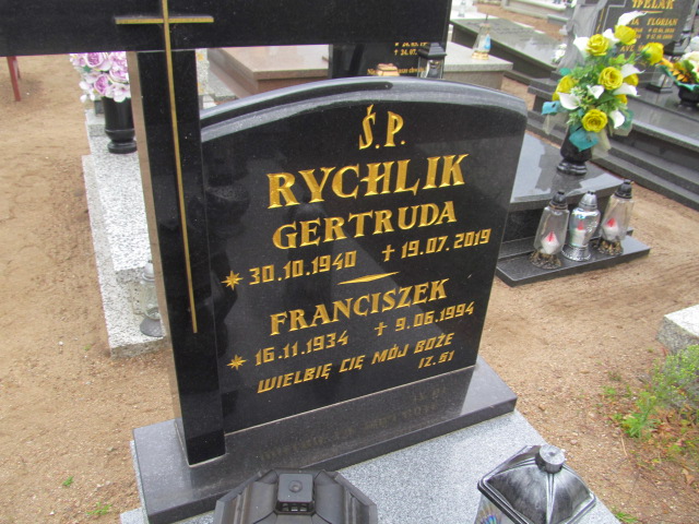 Franciszek Rychlik 1934 Drawsko - Grobonet - Wyszukiwarka osób pochowanych