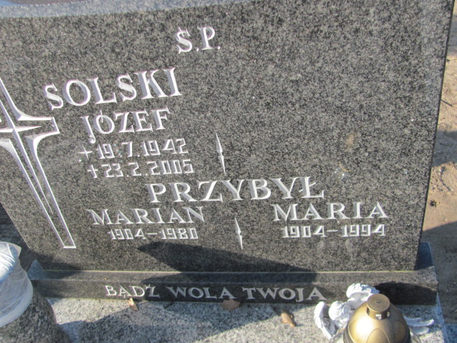 Maria Przybył 1904 Drawsko - Grobonet - Wyszukiwarka osób pochowanych