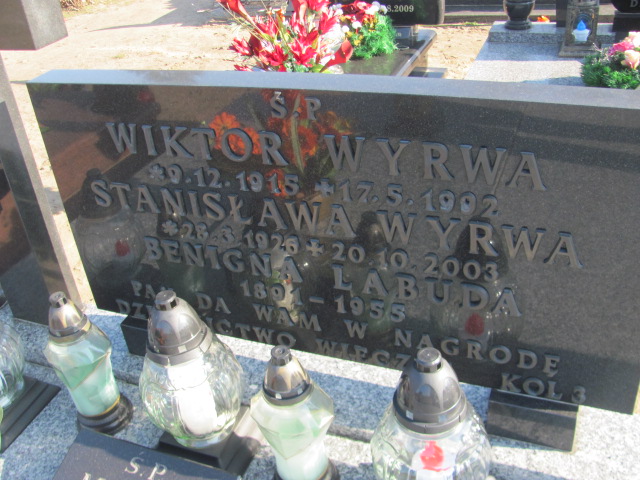 Benigna Labuda 1891 Drawsko - Grobonet - Wyszukiwarka osób pochowanych