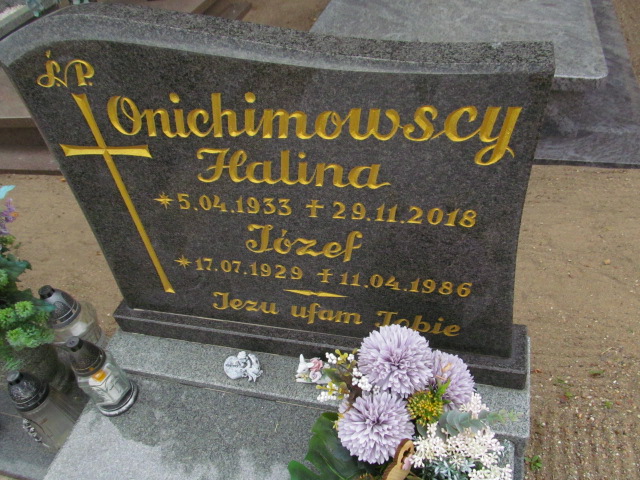 Halina Onichmowska 1933 Drawsko - Grobonet - Wyszukiwarka osób pochowanych