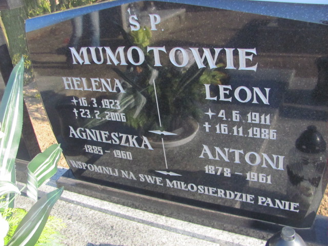 Antoni Mumot 1878 Drawsko - Grobonet - Wyszukiwarka osób pochowanych
