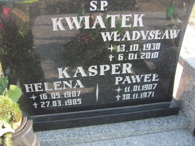 Paweł Kasper 1907 Drawsko - Grobonet - Wyszukiwarka osób pochowanych