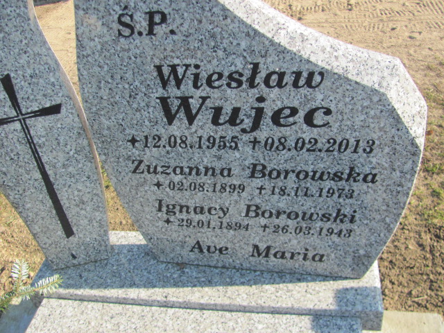 Ignacy Borowski 1894 Drawsko - Grobonet - Wyszukiwarka osób pochowanych