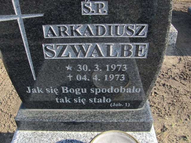  Szwalbe 1973 Drawsko - Grobonet - Wyszukiwarka osób pochowanych