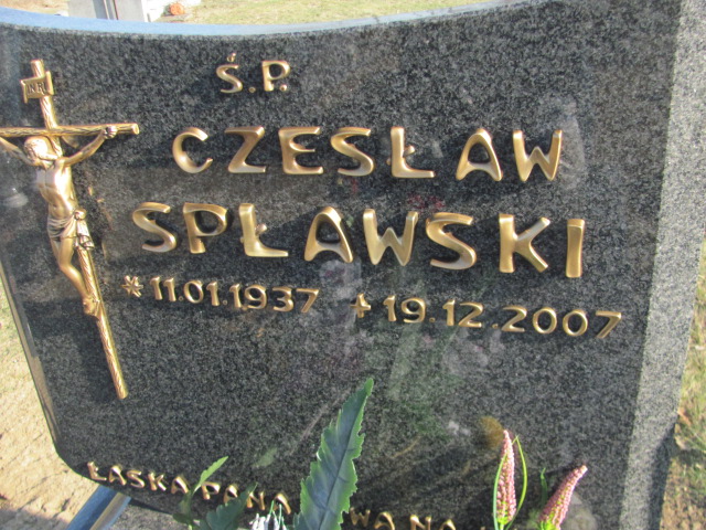 Czesław Sylwester Spławski 1937 Drawsko - Grobonet - Wyszukiwarka osób pochowanych