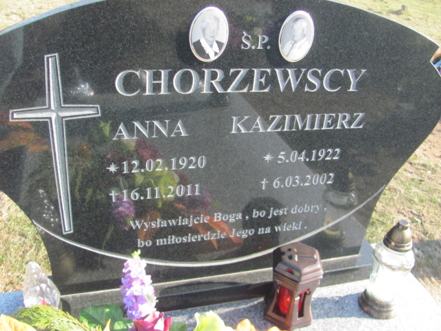 Anna Chorzewska 1920 Drawsko - Grobonet - Wyszukiwarka osób pochowanych