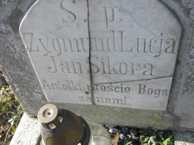 Jan Sikora  1864 Drawsko - Grobonet - Wyszukiwarka osób pochowanych