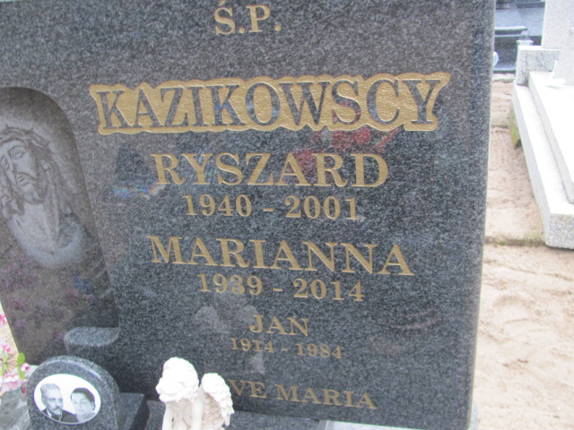 Ryszard Henryk Kazikowski 1940 Drawsko - Grobonet - Wyszukiwarka osób pochowanych