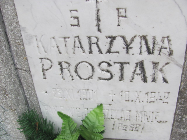 Katarzyna Prostak 1883 Drawsko - Grobonet - Wyszukiwarka osób pochowanych