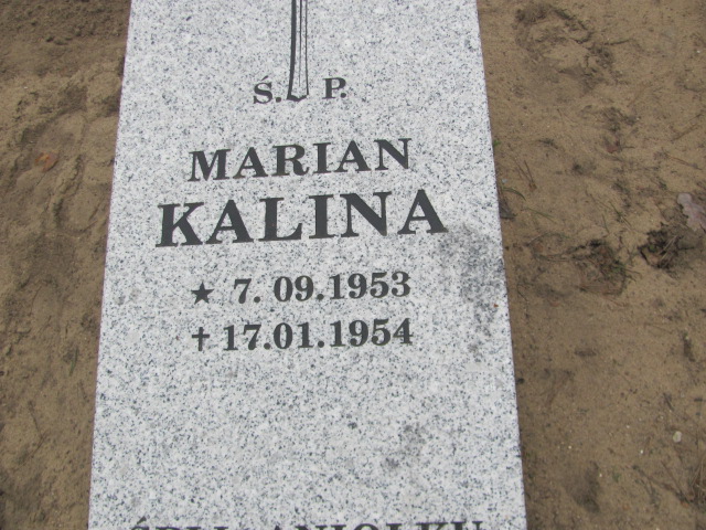Marian Tomasz Kalina 1953 Drawsko - Grobonet - Wyszukiwarka osób pochowanych