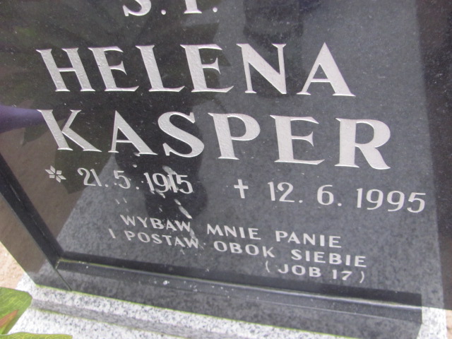 Helena Kasper 1915 Drawsko - Grobonet - Wyszukiwarka osób pochowanych