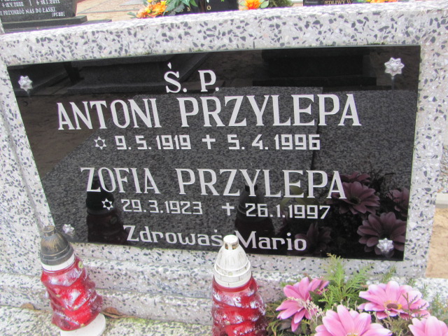 Antoni Przylepa 1919 Drawsko - Grobonet - Wyszukiwarka osób pochowanych